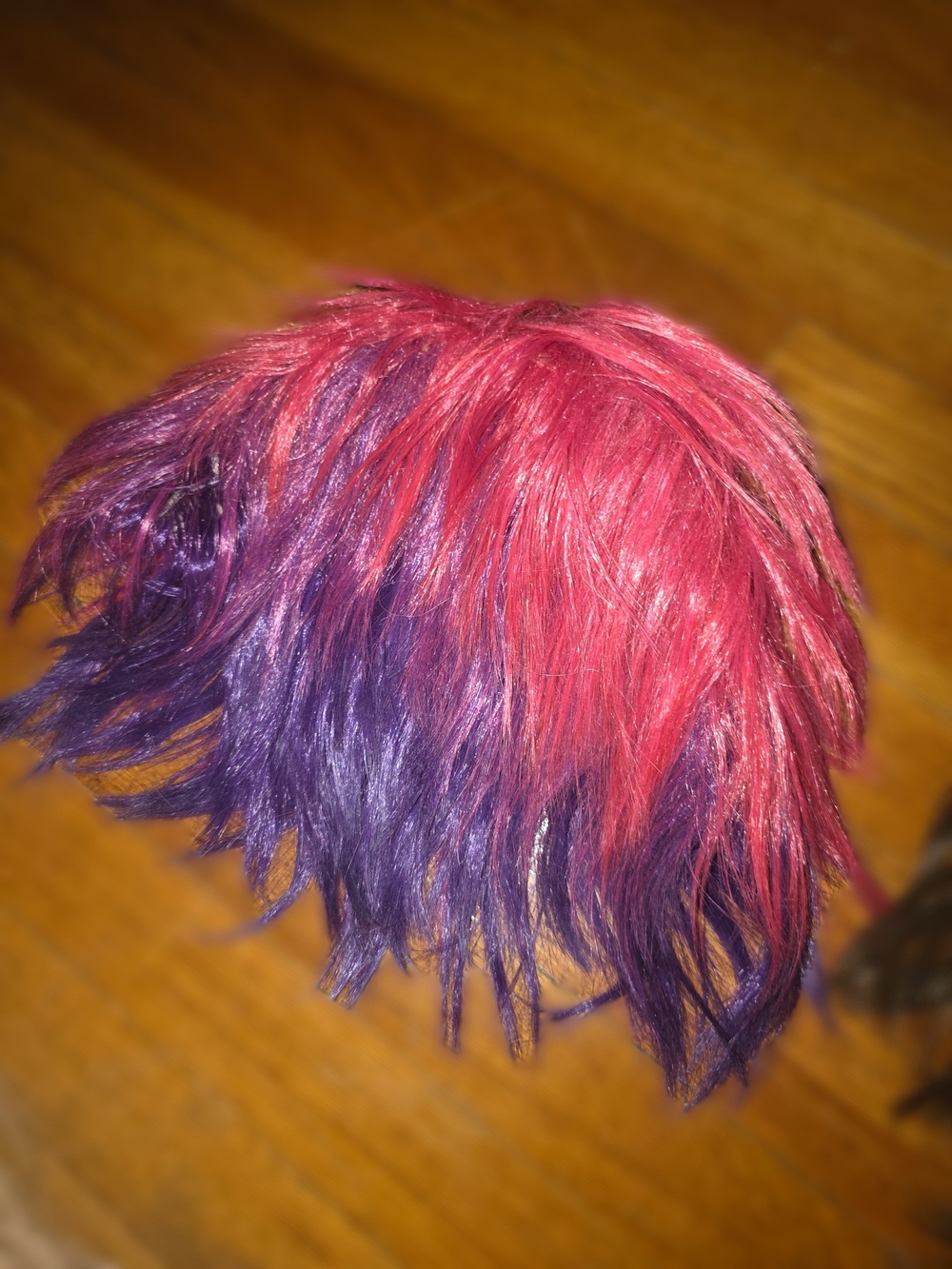 Vibrant Pink and Purple Sora Synthetic Wig No Game No Life Cosplay Wig